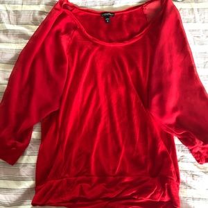 Sheer top from express